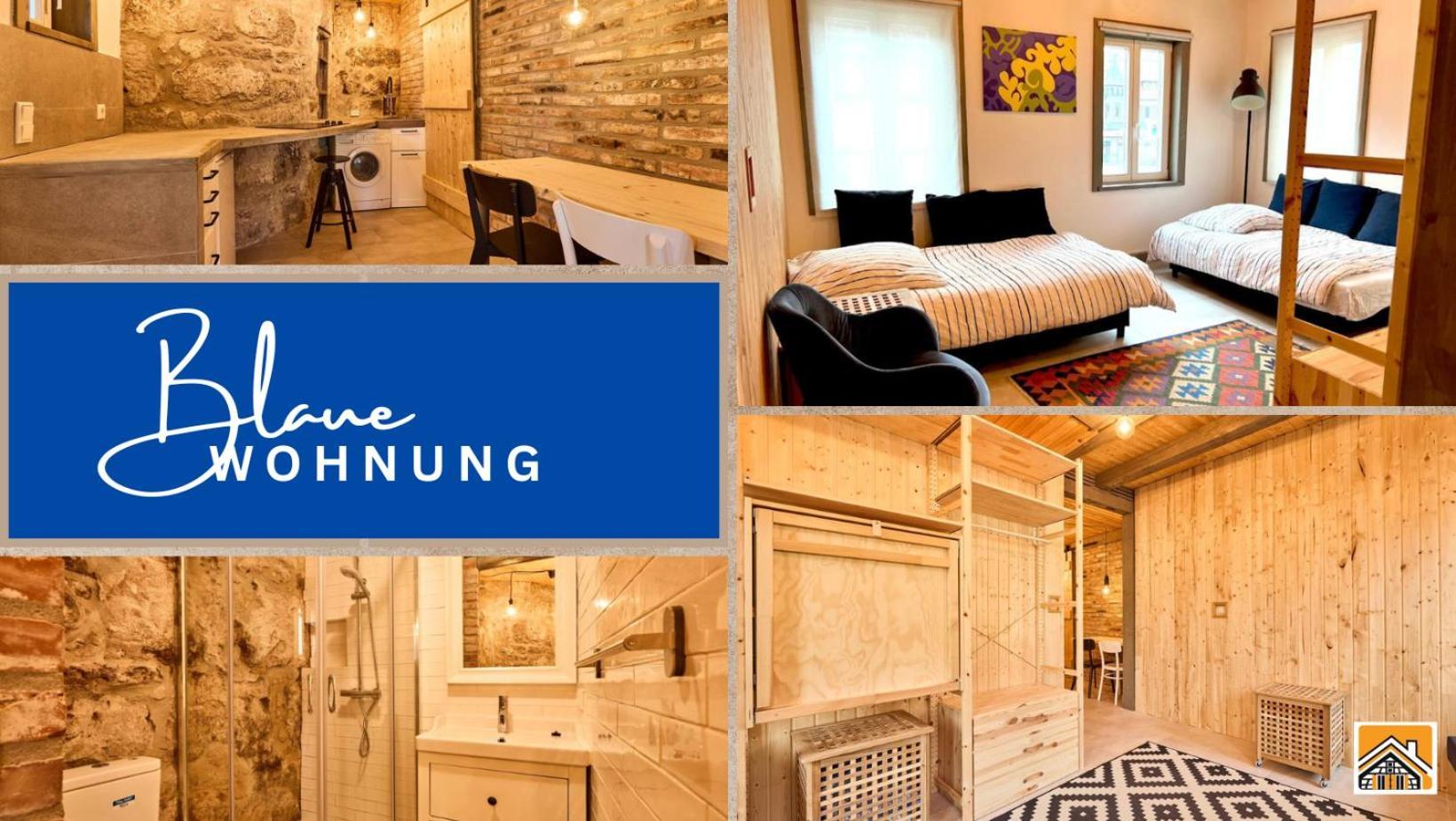 Blaue Wohnung- Ferienwohnung Sulzbach an der Murr Ngoại thất bức ảnh
