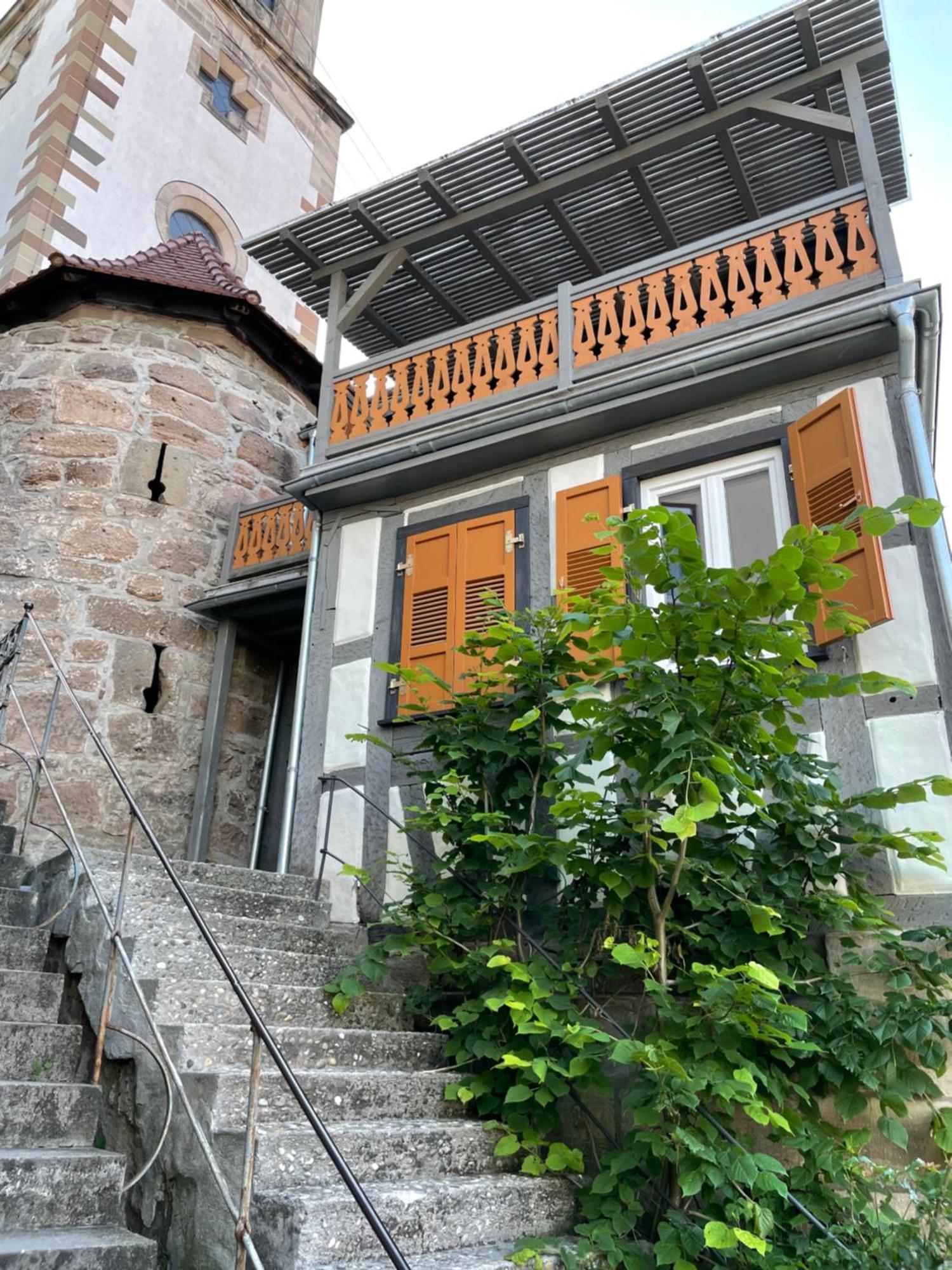 Blaue Wohnung- Ferienwohnung Sulzbach an der Murr Ngoại thất bức ảnh